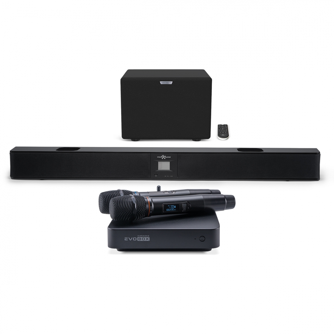 караоке-комплект EVOBOX Plus + EvoSound Bar (саундбар с караоке) в Беслане