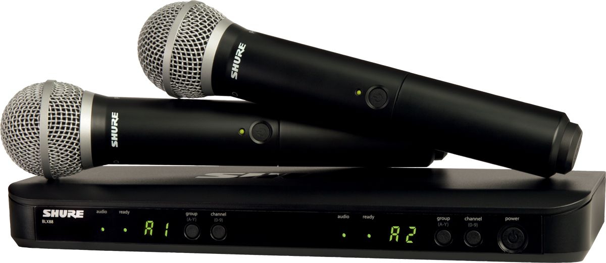 SHURE BLX288E/PG58 M17 вокальная радиосистема в Беслане