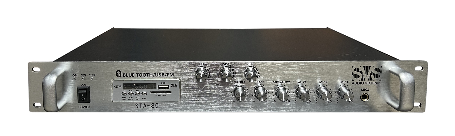 SVS Audiotechnik STA-80 Микшер-усилитель для систем Public Address в Беслане