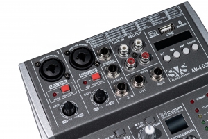 SVS Audiotechnik mixers AM-4 DSP Аналоговый микшерный пульт, 4-канала в Беслане